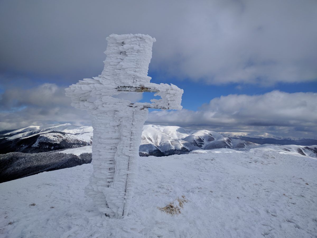 View from Baiului ridge