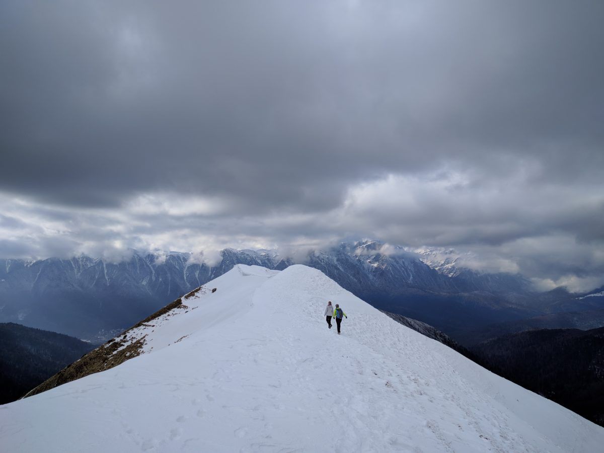 View from Baiului ridge