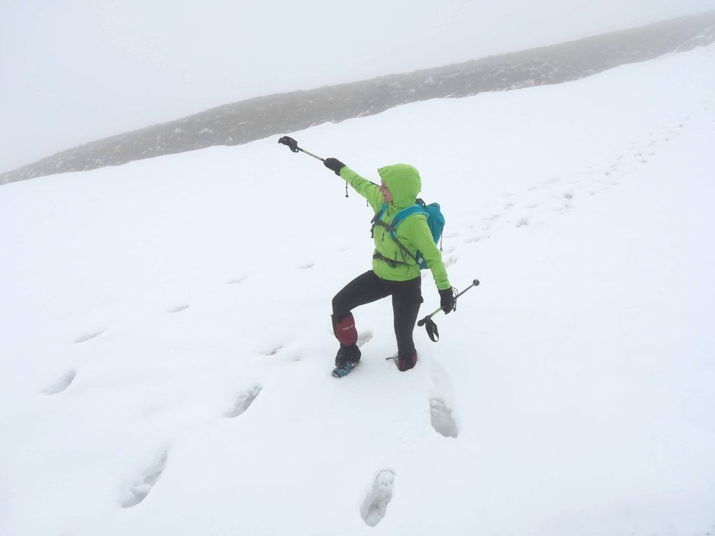 Approaching Baiul Mare peak (1895 m) 