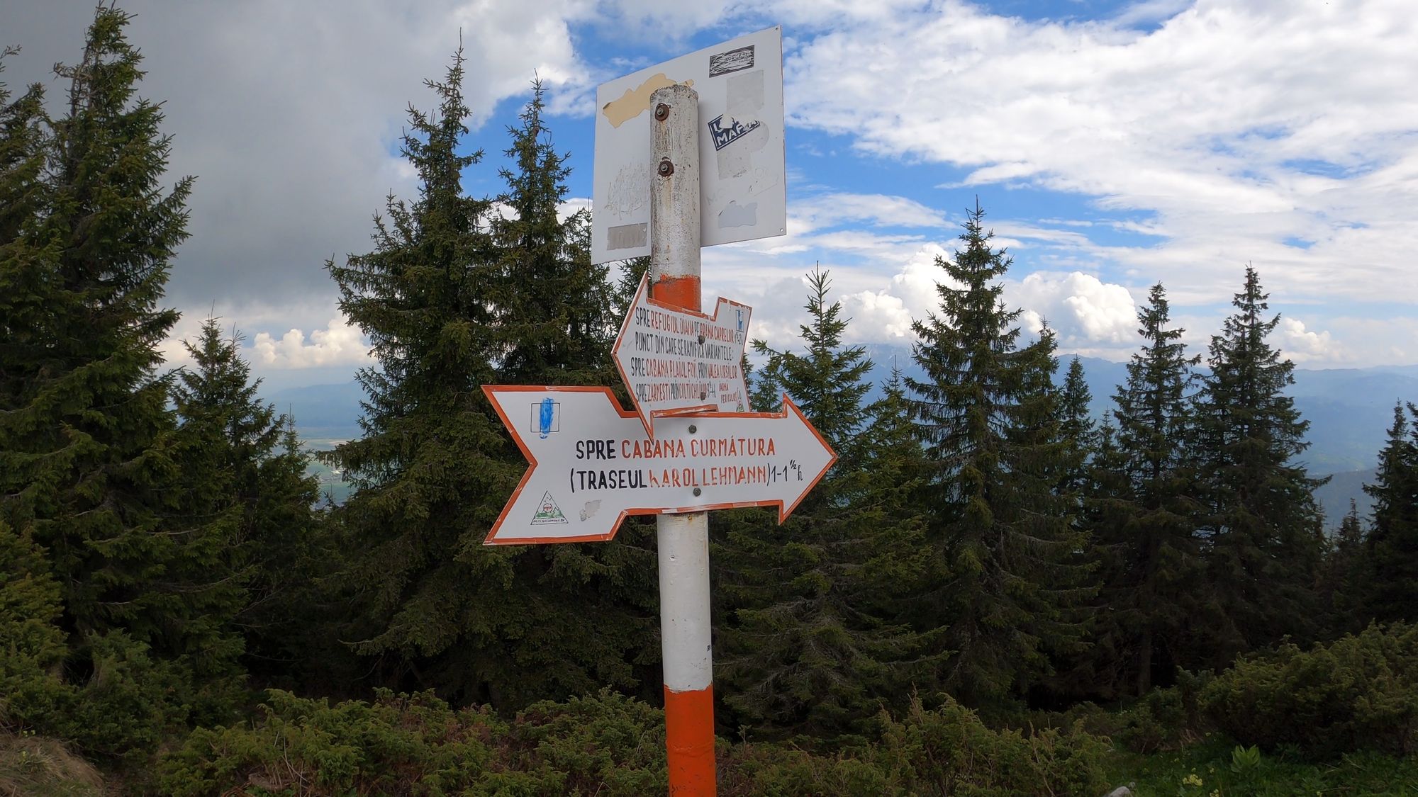 Brâna Caprelor - Brâul Ciorânga. Piatra Craiului, difficult hike