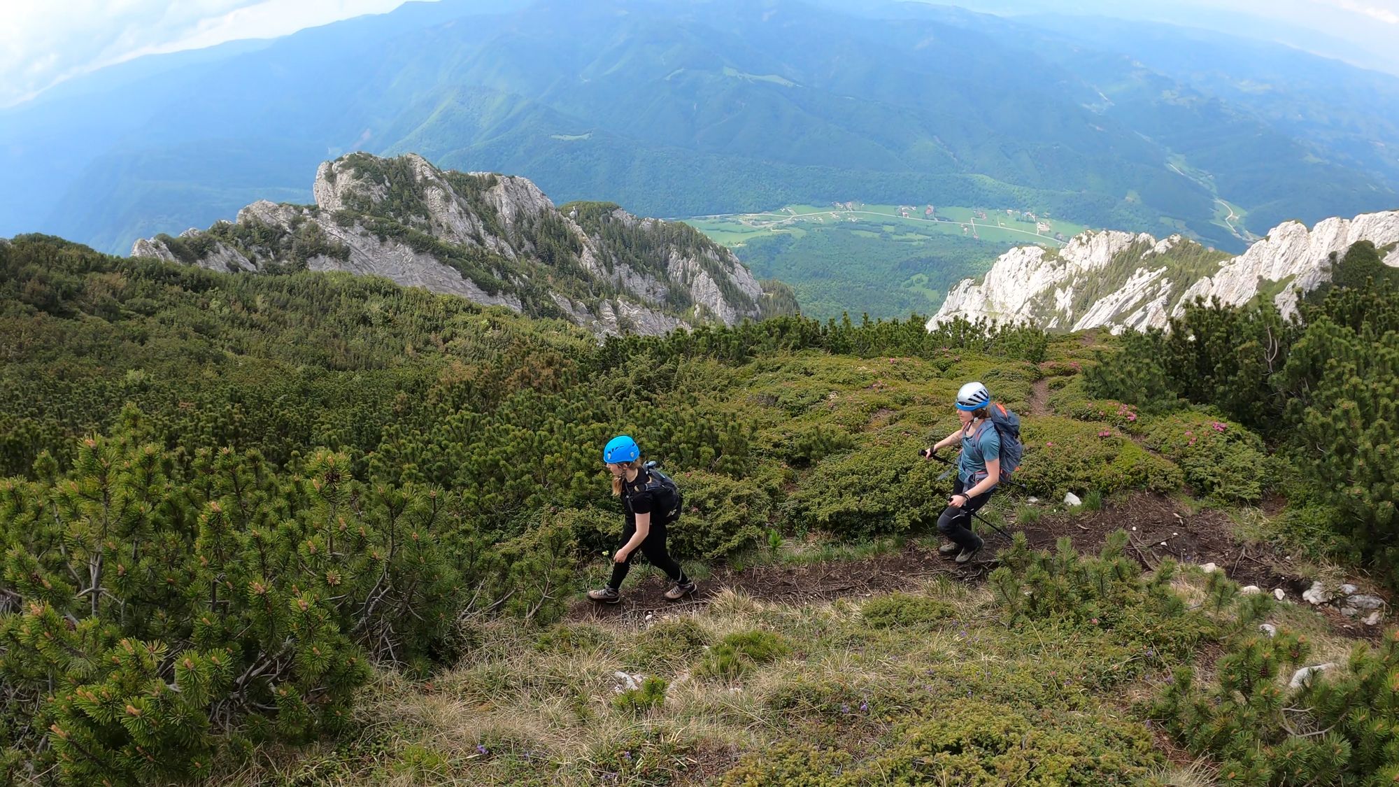 Brâna Caprelor - Brâul Ciorânga. Piatra Craiului, difficult hike