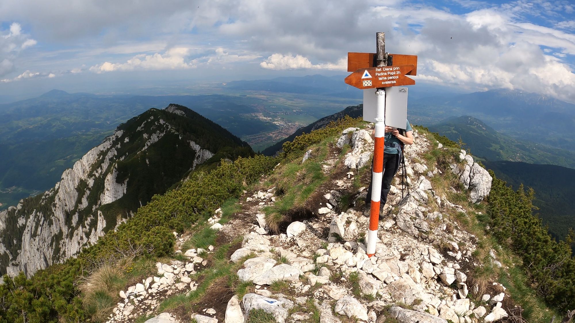 Brâna Caprelor - Brâul Ciorânga. Piatra Craiului, difficult hike