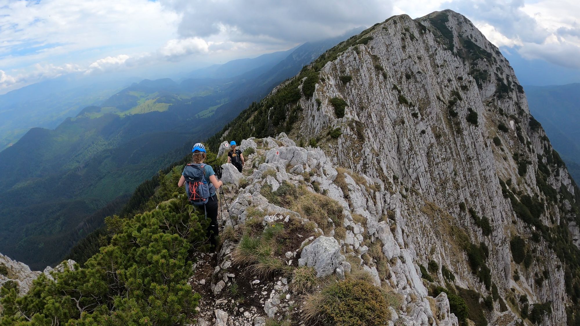 Brâna Caprelor - Brâul Ciorânga. Piatra Craiului, difficult hike