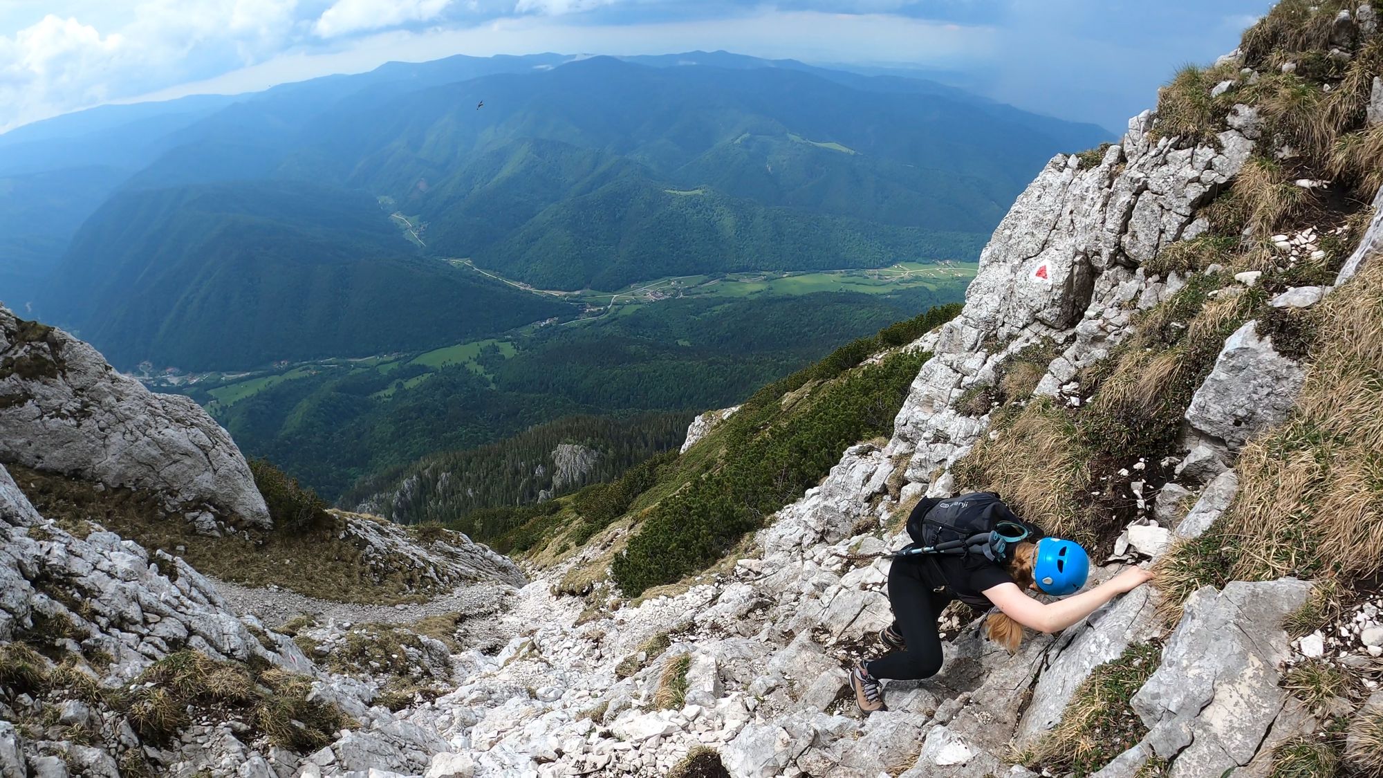 Brâna Caprelor - Brâul Ciorânga. Piatra Craiului, difficult hike