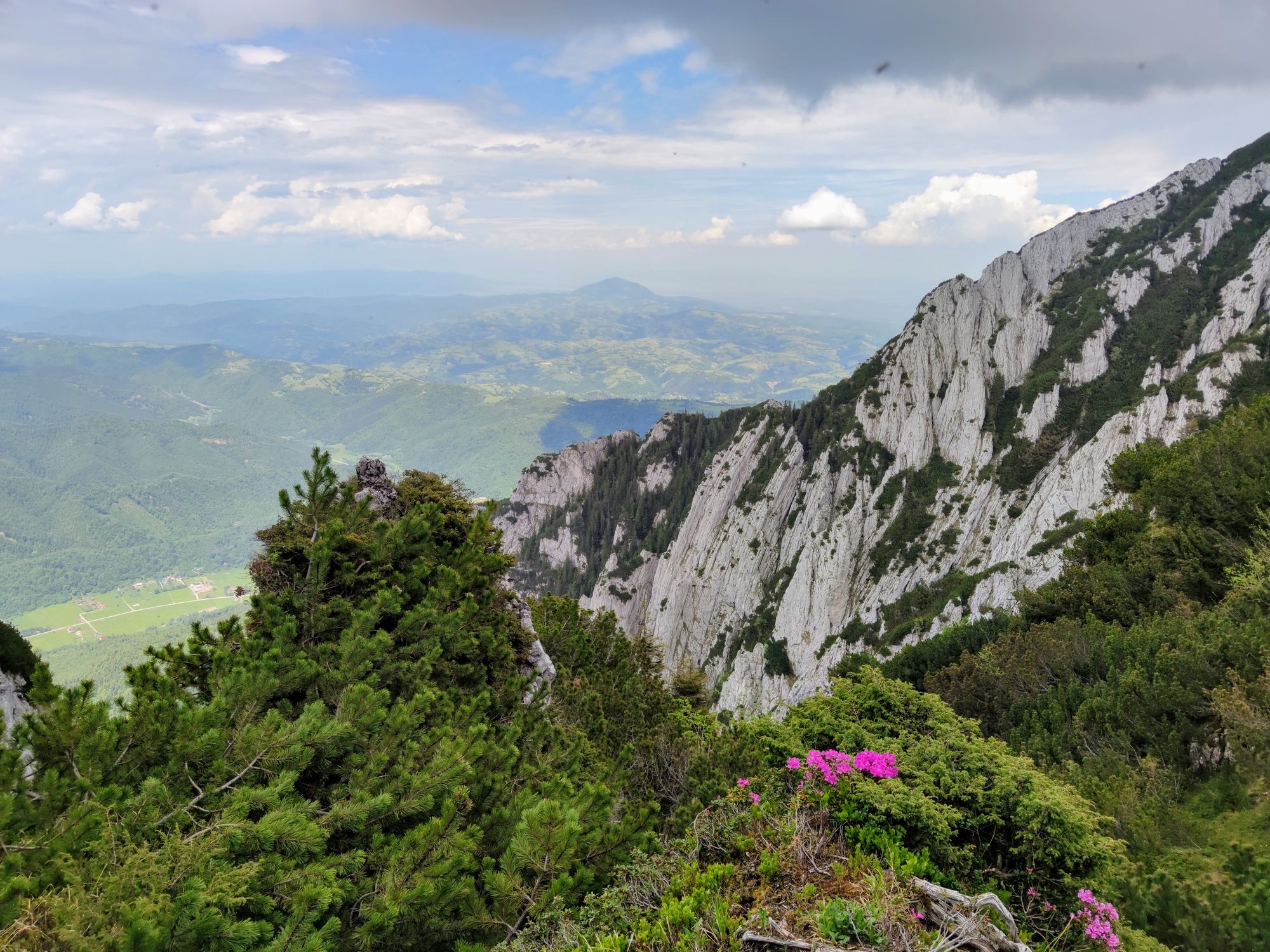 Brâna Caprelor - Brâul Ciorânga. Piatra Craiului, difficult hike