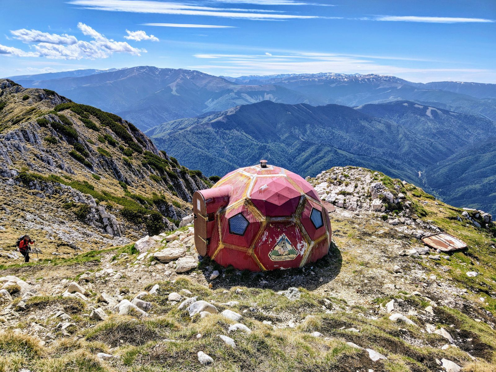 Brâna Caprelor - Brâul Ciorânga. Piatra Craiului, difficult hike