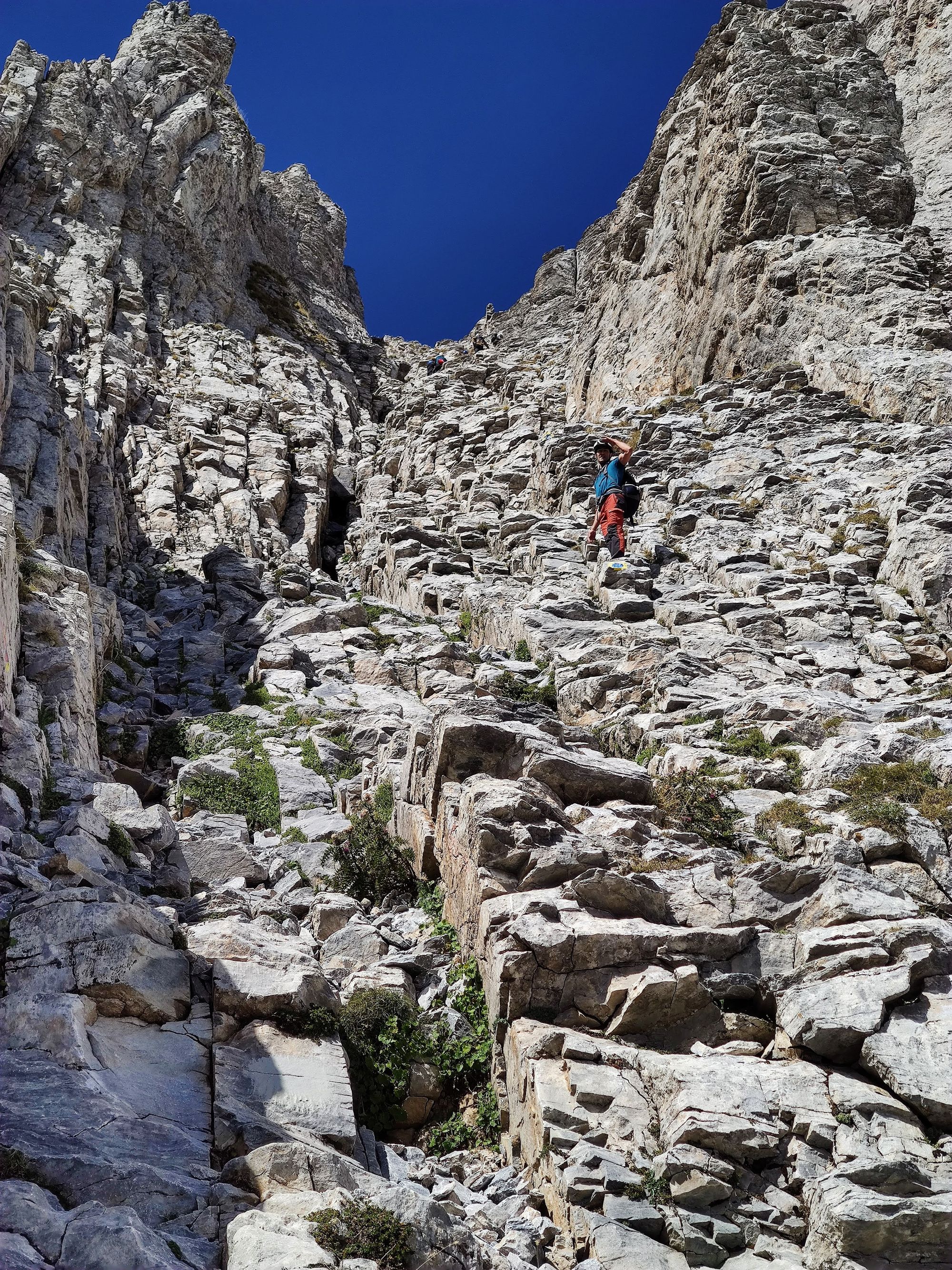 A Day Hike from Prionia to Mytikas Peak - The Summit of Mount Olympus