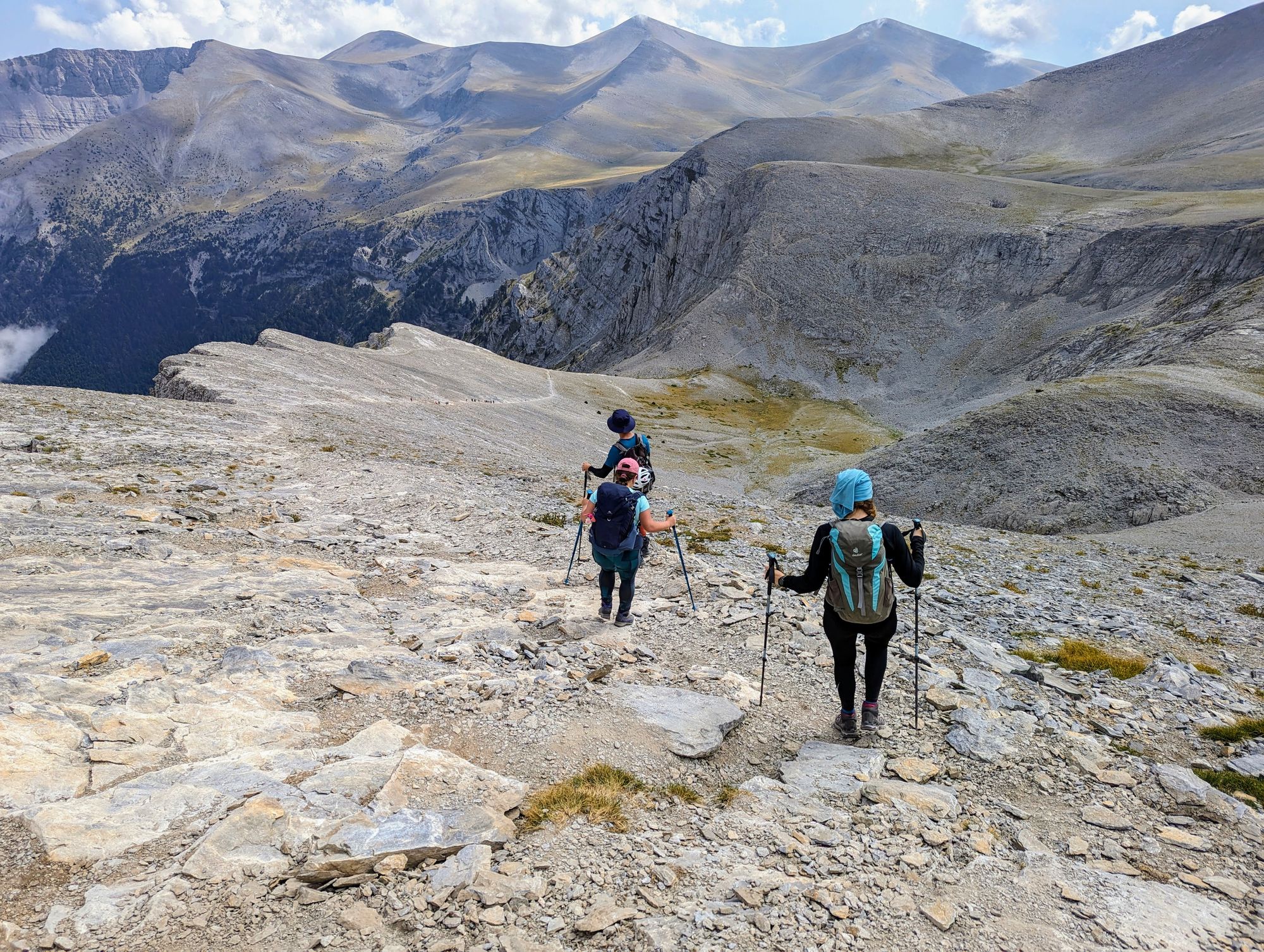 A Day Hike from Prionia to Mytikas Peak - The Summit of Mount Olympus