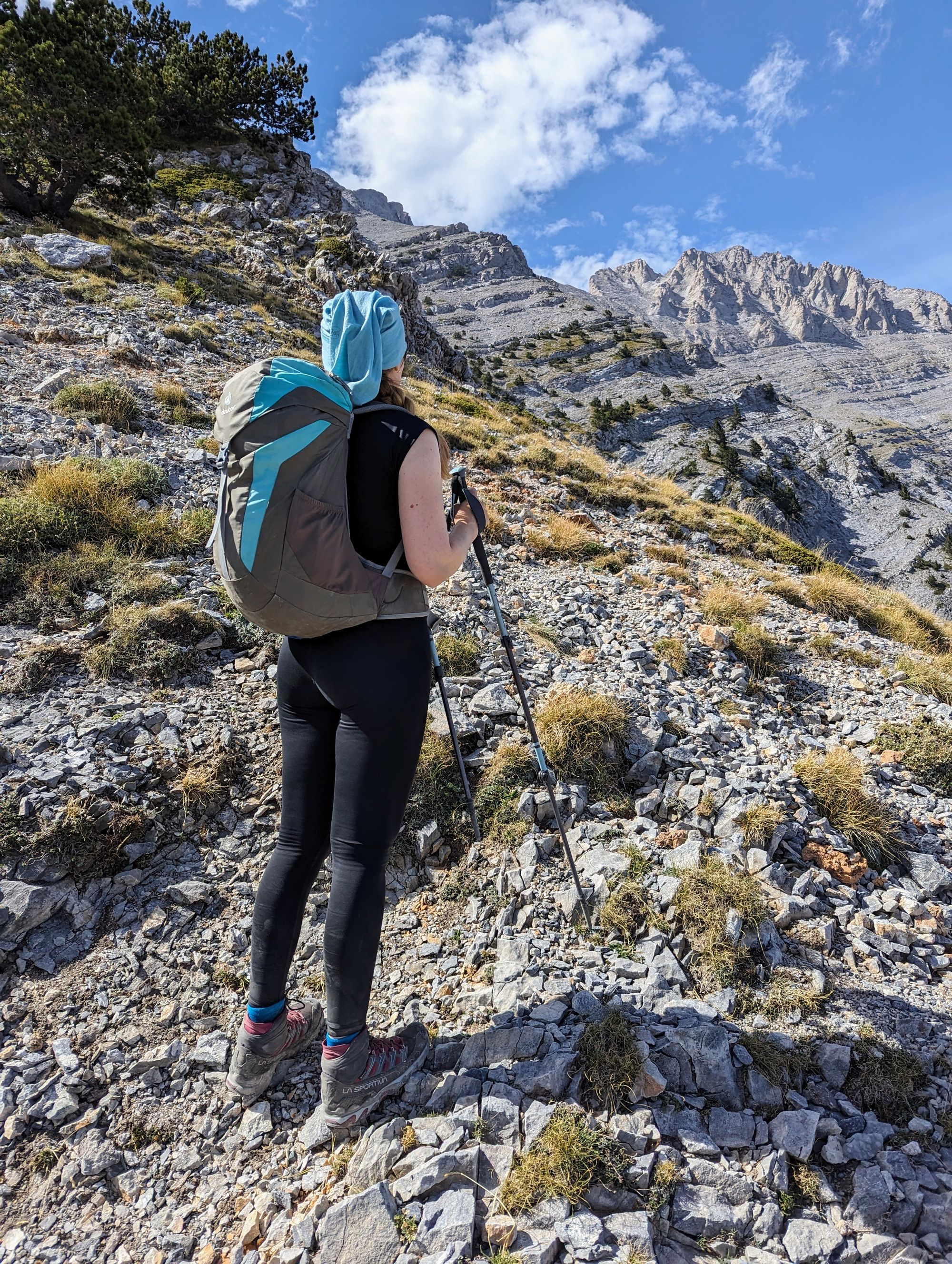 A Day Hike from Prionia to Mytikas Peak - The Summit of Mount Olympus