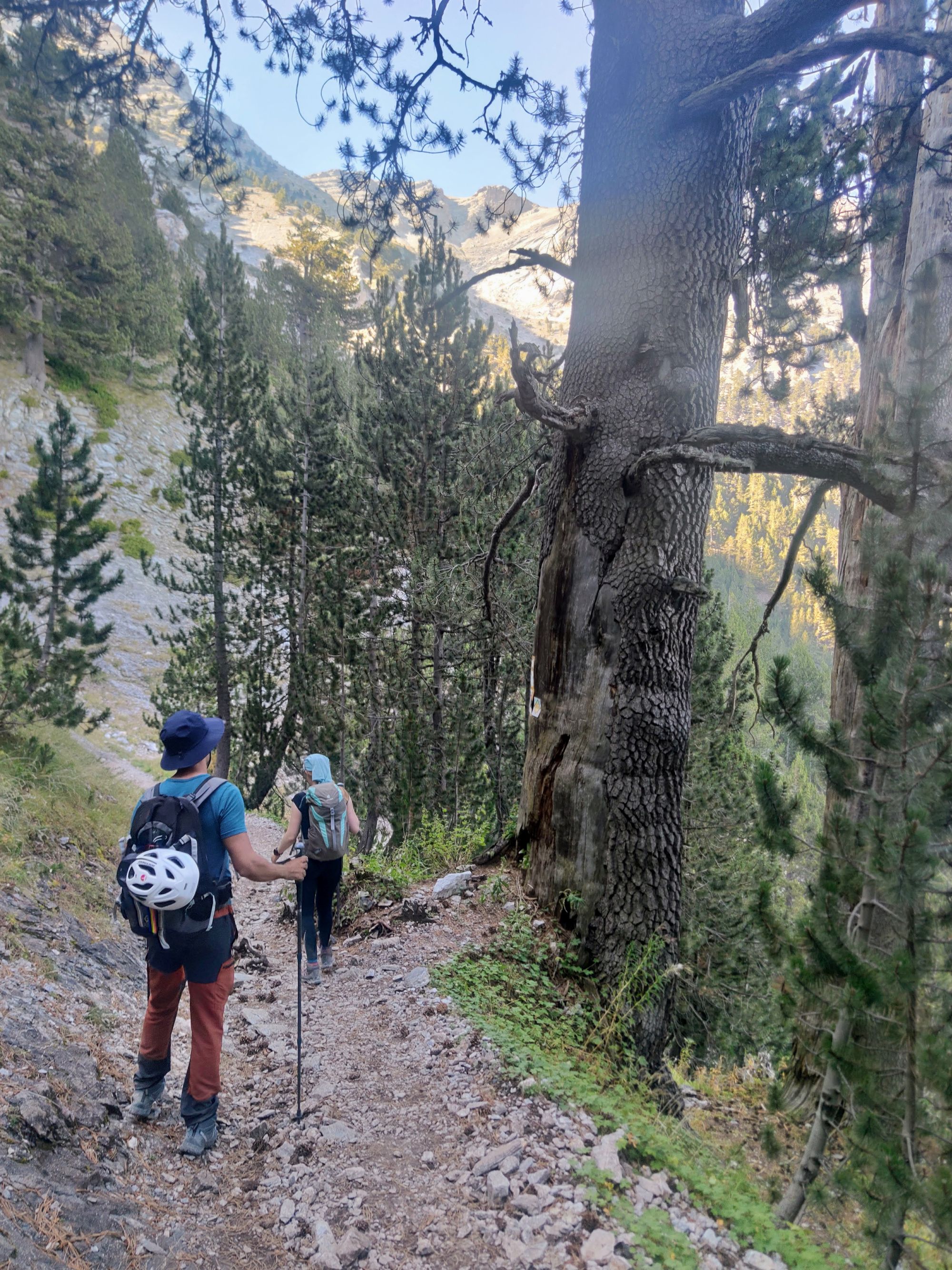 A Day Hike from Prionia to Mytikas Peak - The Summit of Mount Olympus