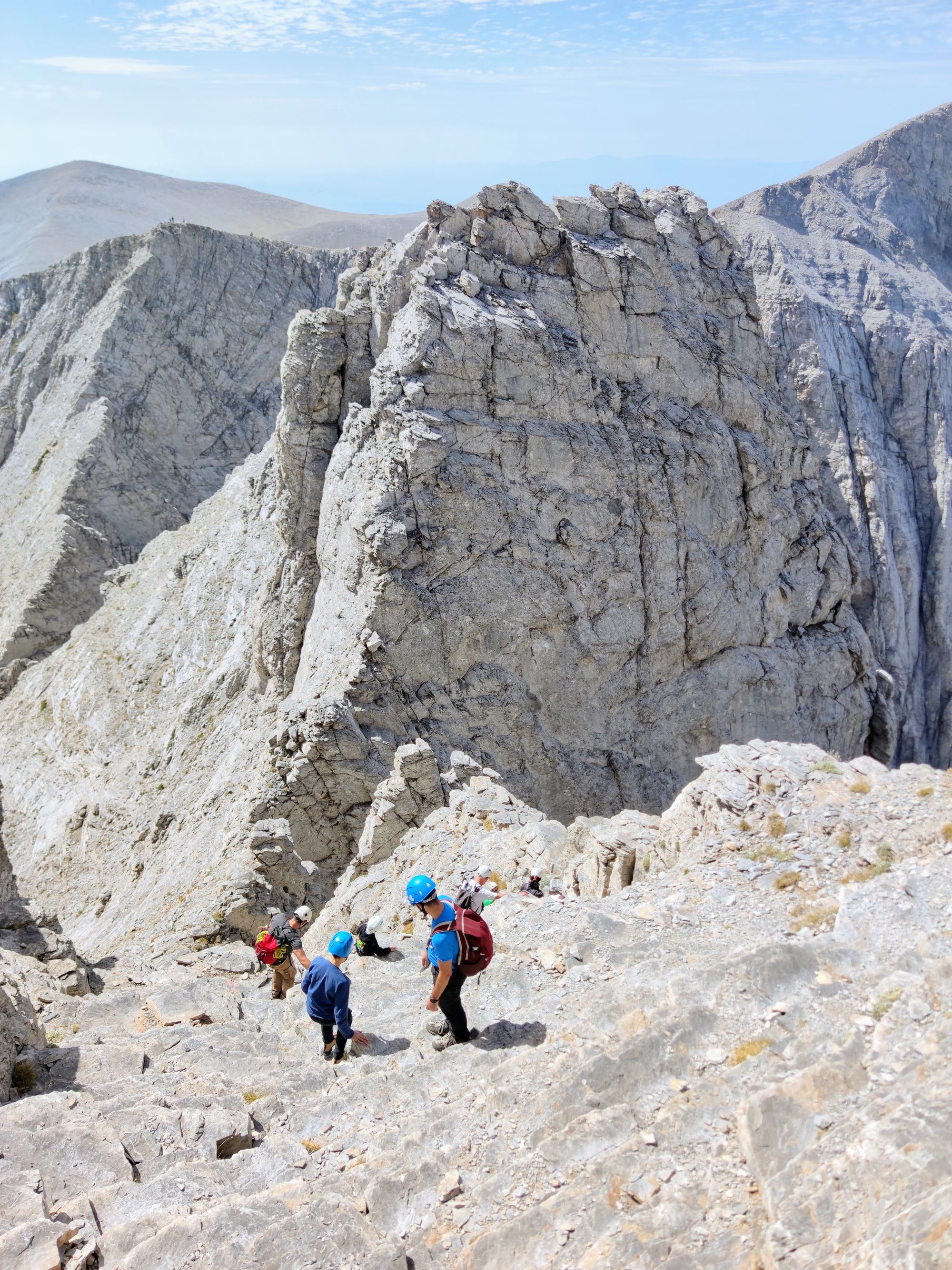 A Day Hike from Prionia to Mytikas Peak - The Summit of Mount Olympus