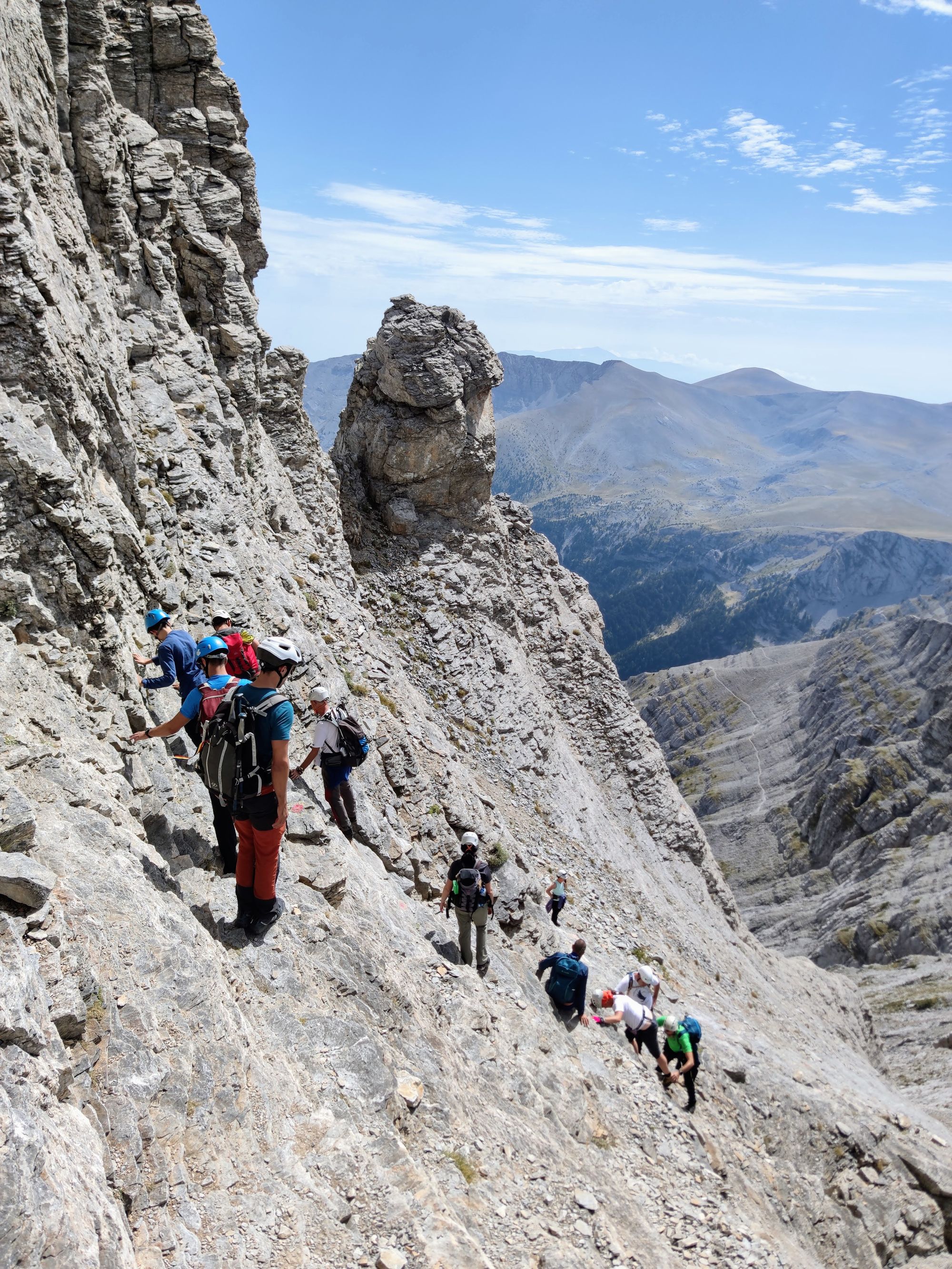 A Day Hike from Prionia to Mytikas Peak - The Summit of Mount Olympus