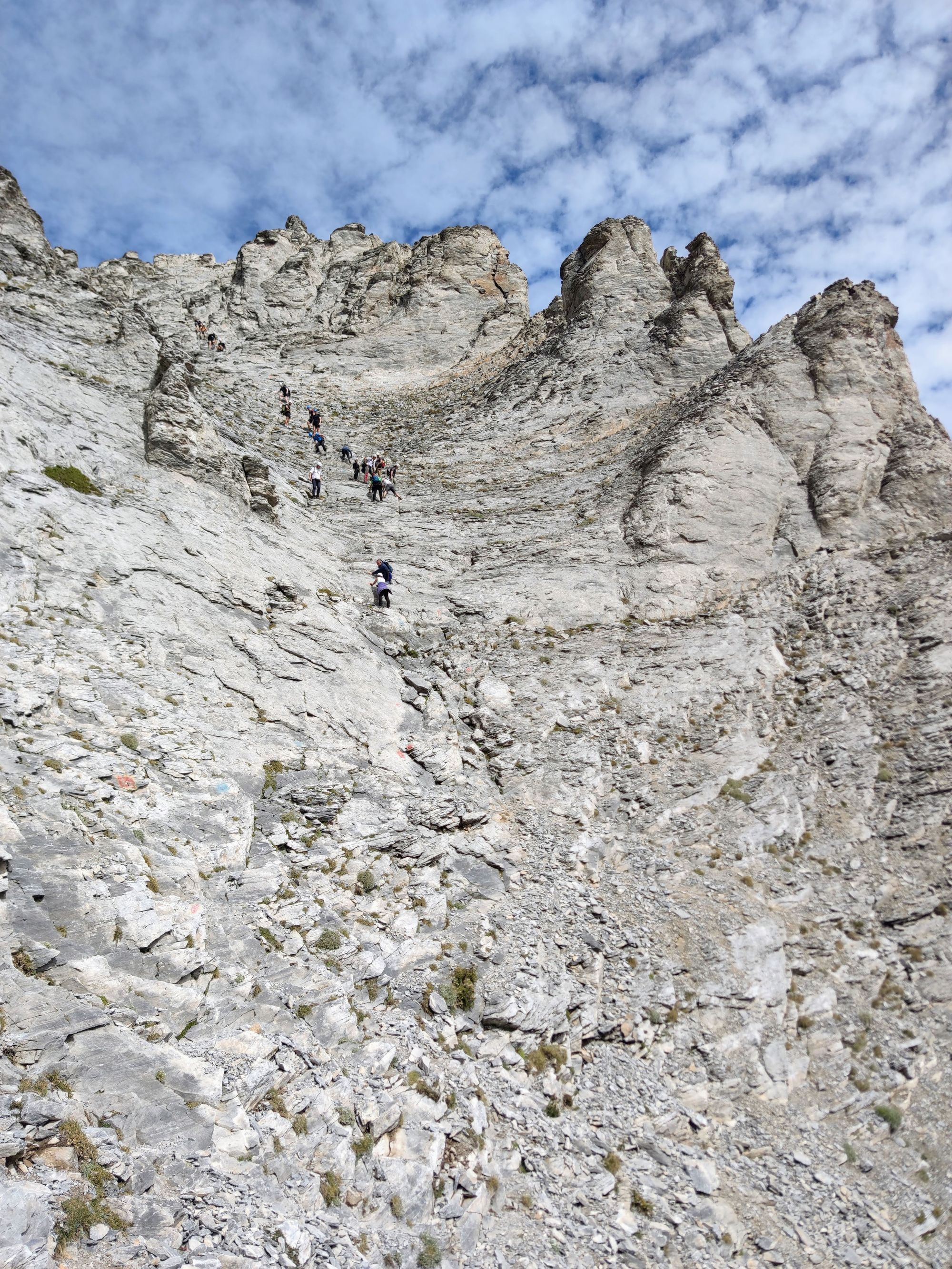 A Day Hike from Prionia to Mytikas Peak - The Summit of Mount Olympus