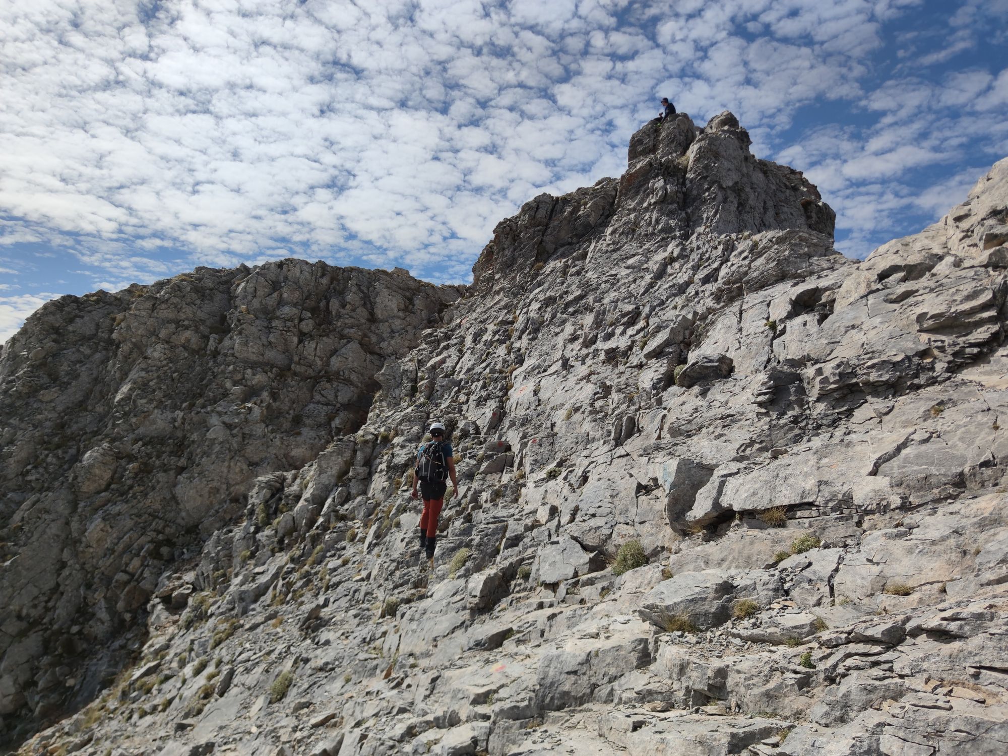 A Day Hike from Prionia to Mytikas Peak - The Summit of Mount Olympus