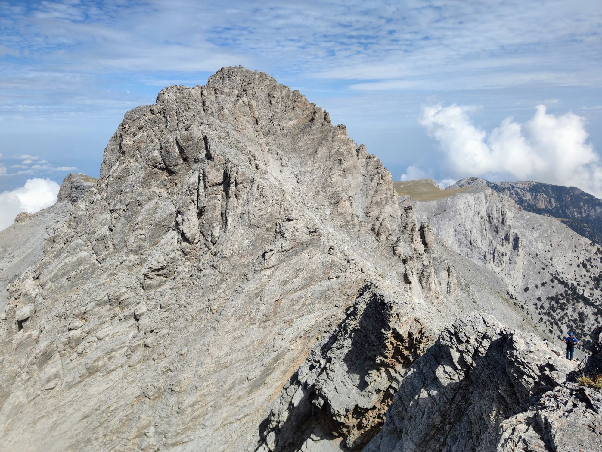 A Day Hike from Prionia to Mytikas Peak - The Summit of Mount Olympus