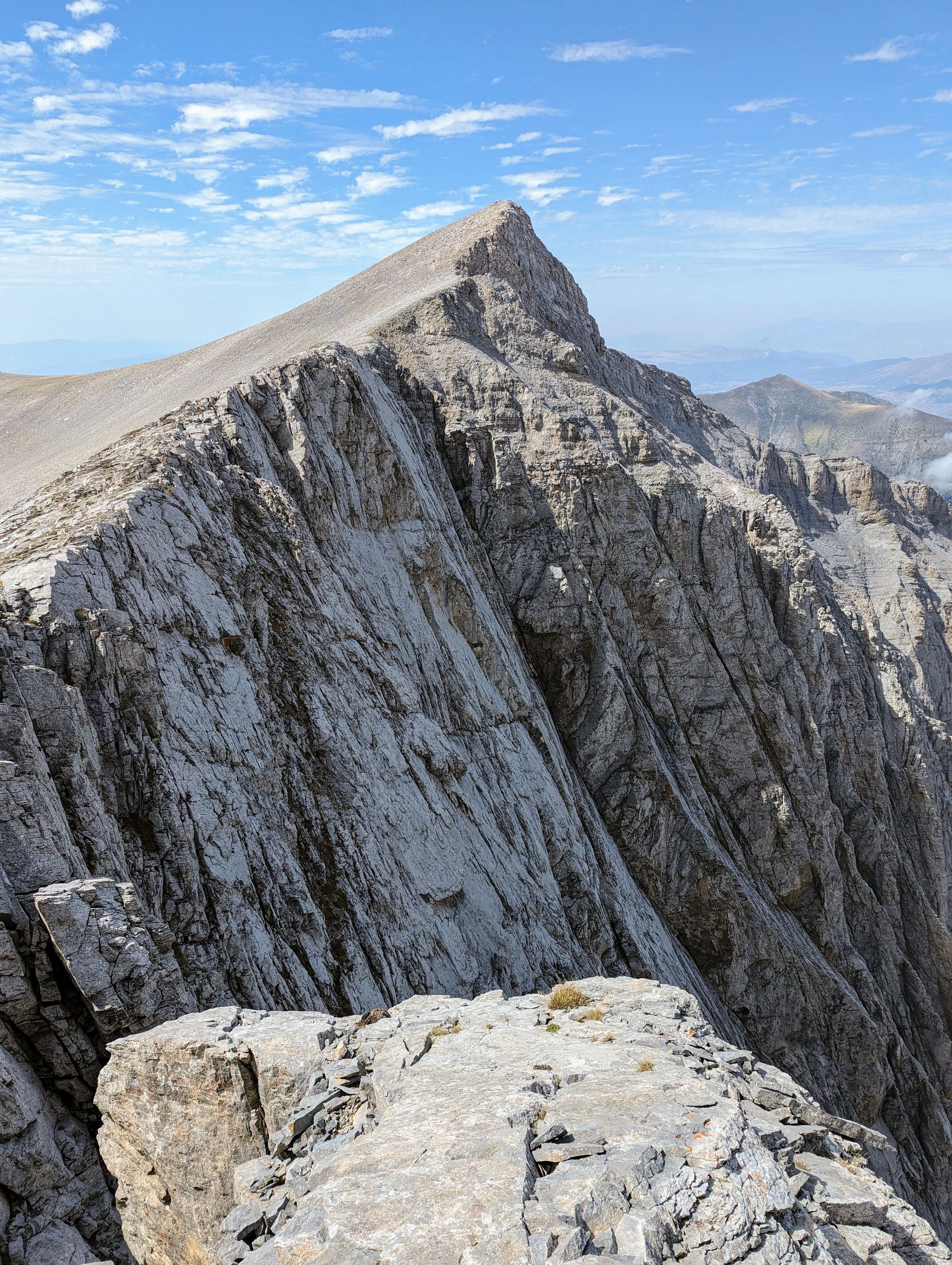 A Day Hike from Prionia to Mytikas Peak - The Summit of Mount Olympus