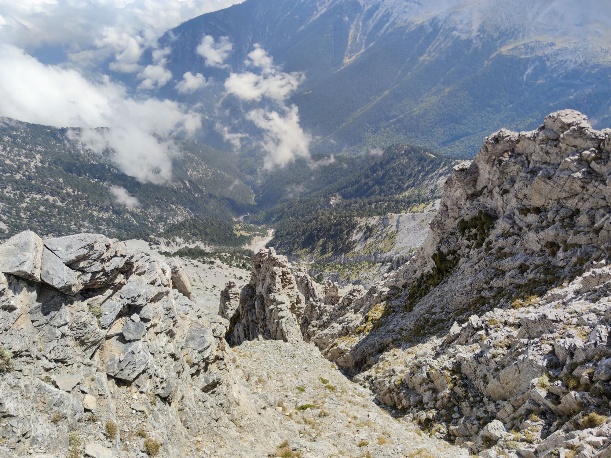 A Day Hike from Prionia to Mytikas Peak - The Summit of Mount Olympus