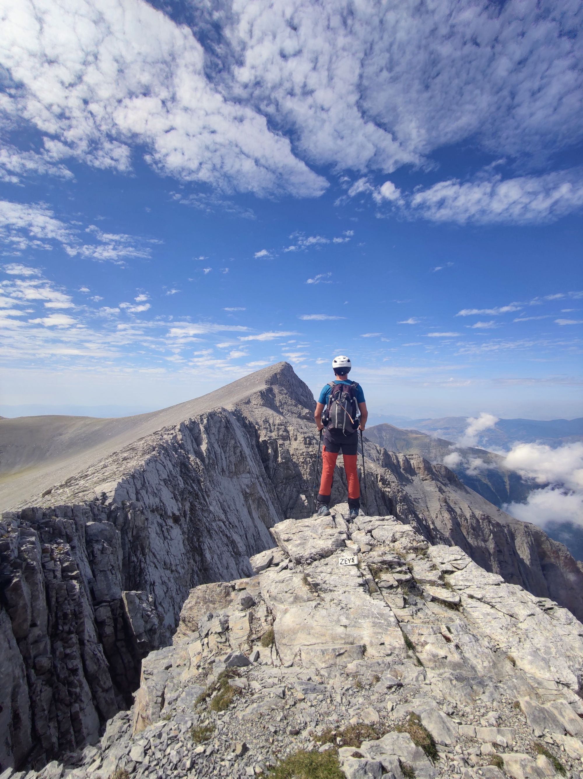 A Day Hike from Prionia to Mytikas Peak - The Summit of Mount Olympus