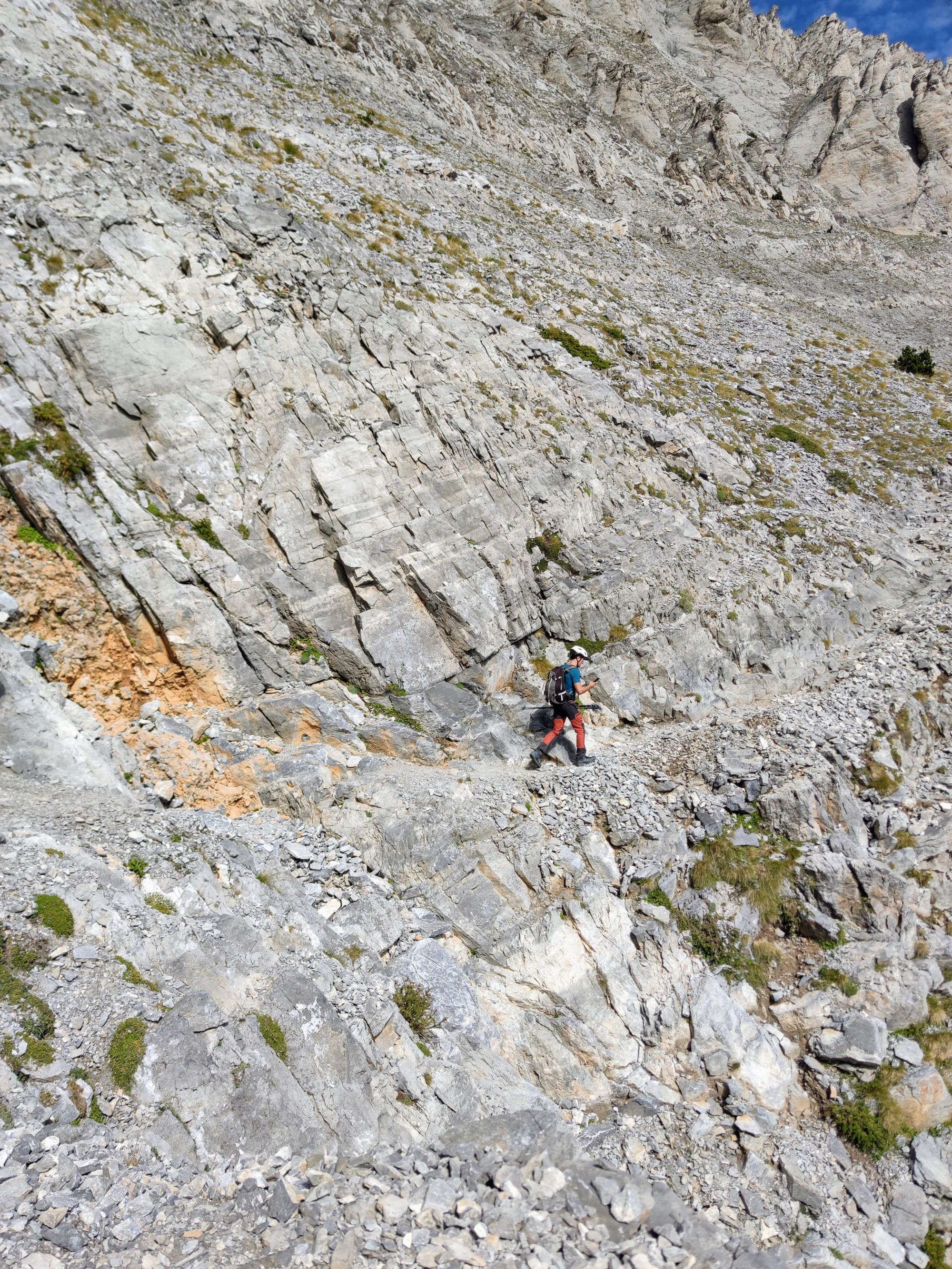 A Day Hike from Prionia to Mytikas Peak - The Summit of Mount Olympus