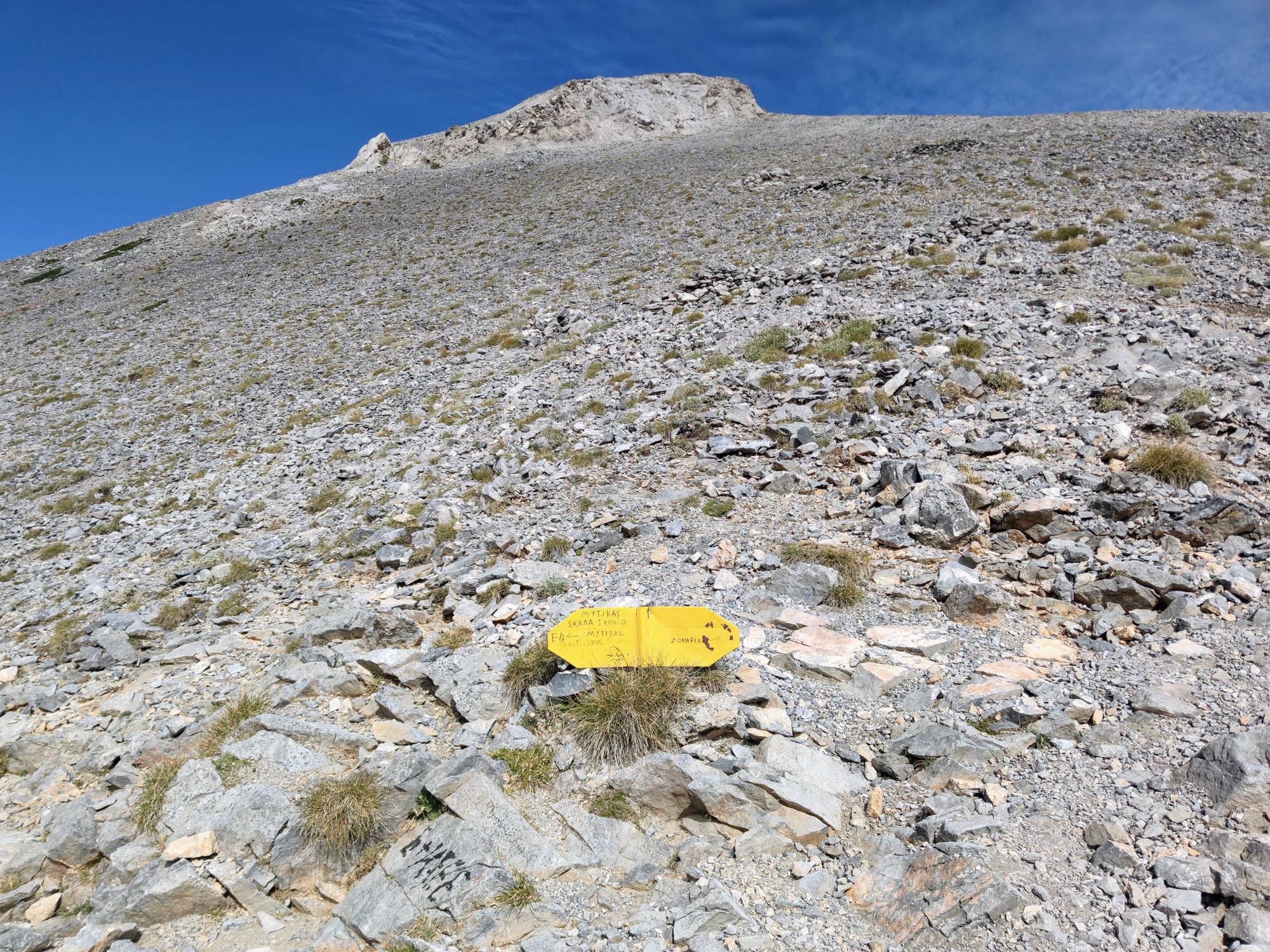 A Day Hike from Prionia to Mytikas Peak - The Summit of Mount Olympus