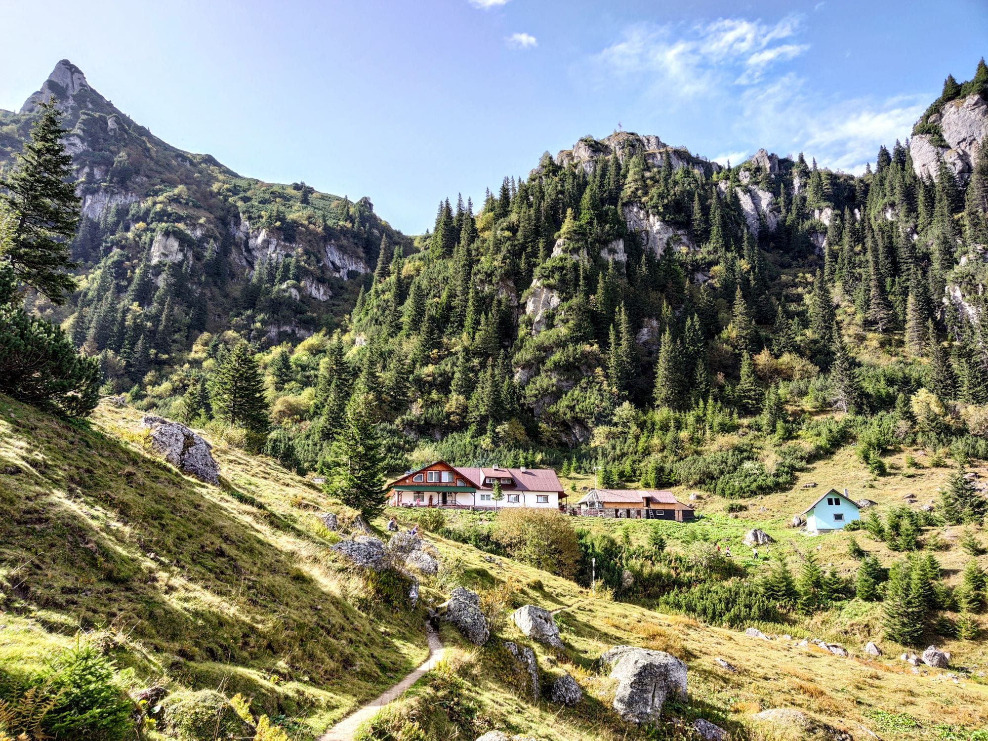 Cabana Mălăiești from Gura Diham