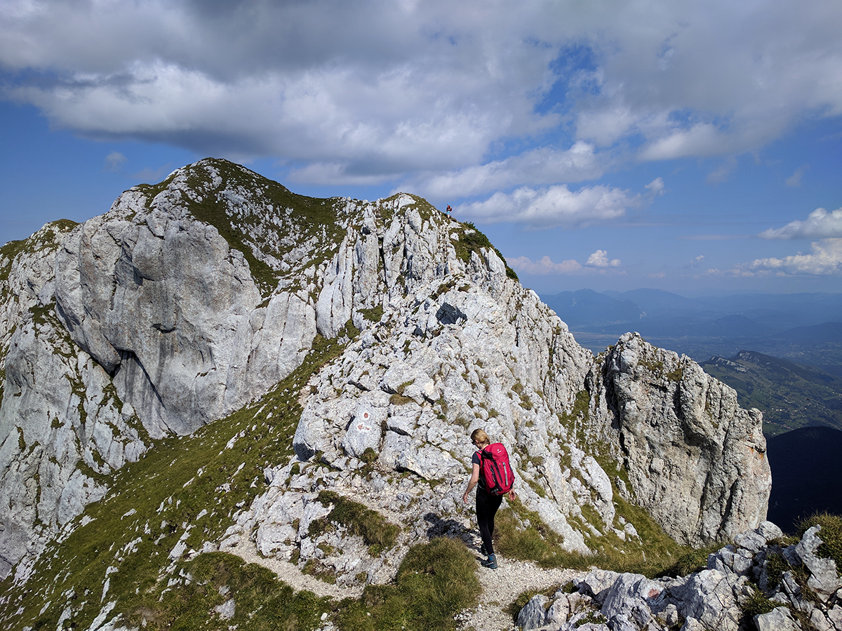 Piatra Craiului Mountains, Romania - the ridge